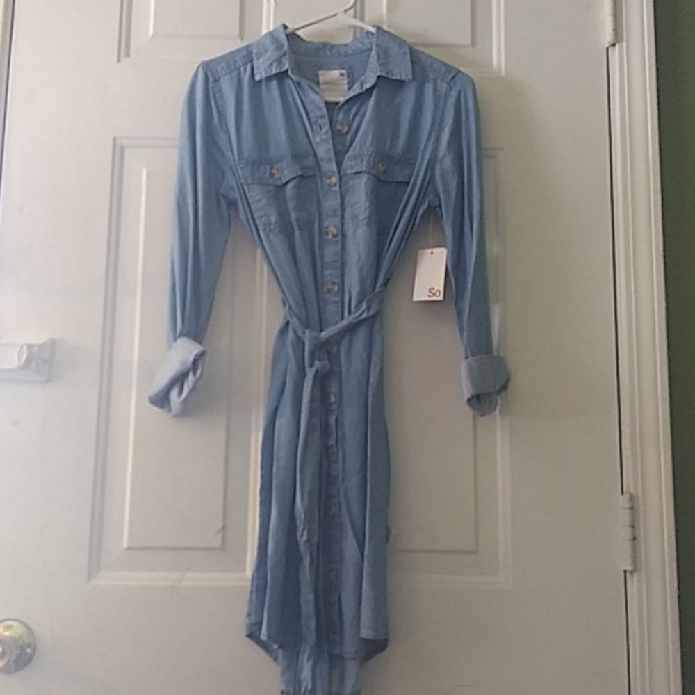 Denim dress - extra small
